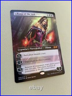 MTG NM Foil Box Topper Liliana of the Veil x1 Ultimate Masters Magic