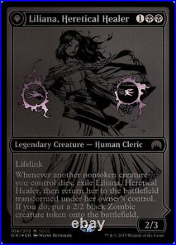 MTG PS15 Liliana, Heretical Healer // Liliana, Defiant Necromancer Near Mint