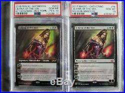 MTG PSA 10 Liliana of the Veil duo-Ultimate Masters Box topper/ Eternal Masters