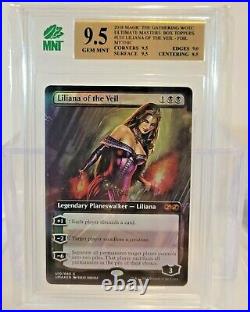 MTG Ultimate Masters Box Topper LILIANA of the VEIL Mythic Foil MNT 9.5 gem mint