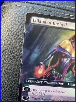 MTG box topper Liliana of the Veil, foil- HP condition. DISCOUNTED