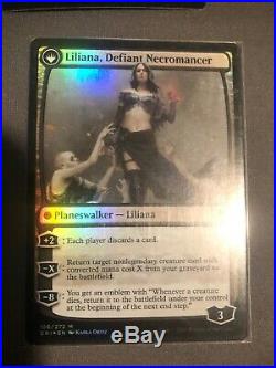 MTG zombie deck with Foil liliana's, includes rest of my collection 200+ cards