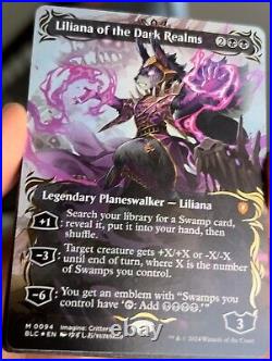 MUST SEE? Liliana of the Dark Realms? - Raised Foil Bloomburrow 94 BLB