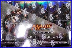 Magic Original GARRUK VS. LILIANA DUEL DECK x6 Sealed Case OOP Free Shipping