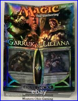 Magic The Gathering Garruk vs. Liliana Duel Decks NEW MTG