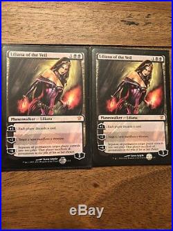 Magic The Gathering-Innistrad-Liliana Of The Veil x2 LP/NM