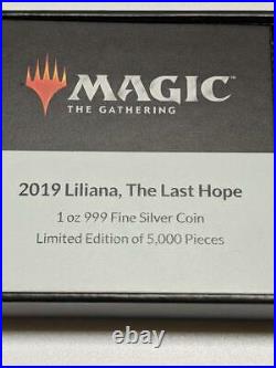 Magic The Gathering Liliana Limited Niue Silver Coin / 0524m026