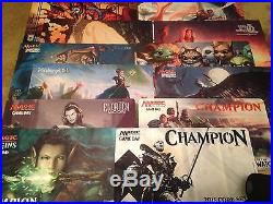 Magic The Gathering Playmat Lot Collection RARE Liliana Nissa Goblin Guide More