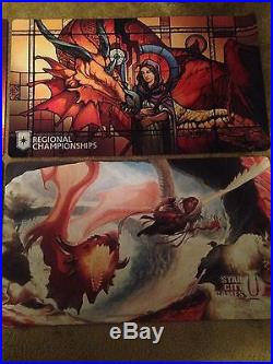 Magic The Gathering Playmat Lot Collection RARE Liliana Nissa Goblin Guide More