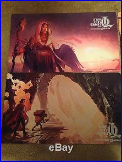 Magic The Gathering Playmat Lot Collection RARE Liliana Nissa Goblin Guide More