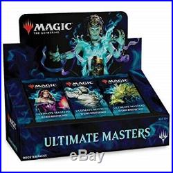 Magic Ultimate Masters Sealed Booster Box WITH TOPPER snapcaster liliana tutor