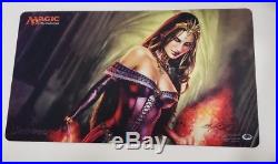 Magic the Gathering Liliana of the Veil Playmat Innistrad MTG Signed