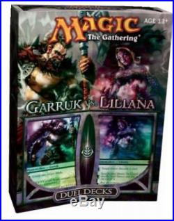 Magic the gathering garruk vs liliana duel deck
