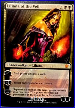 Magic the gathering lot Planeswalker's Legendary Jace Liliana Tefer