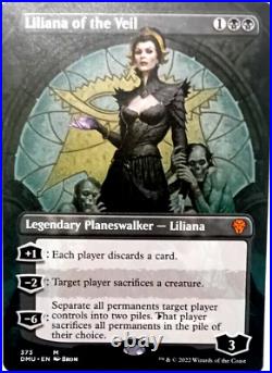 Magic the gathering lot Planeswalker's Legendary Jace Liliana Tefer