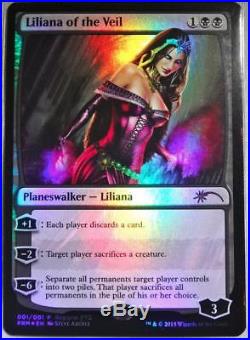 Magic The Gathering Liliana » Mint! Foil Liliana of the Veil RPTQ 