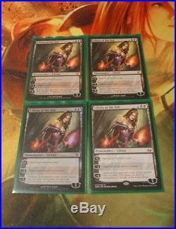MtG Liliana of the Veil x 4 NM 3 are Innistrad (1 is Foil) 1 is MM17