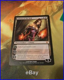 MtG Liliana of the Veil x 4 NM 3 are Innistrad (1 is Foil) 1 is MM17