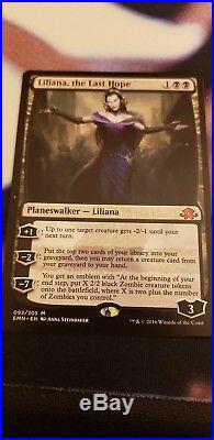 MtG collection with Liliana Last Hope, Blood Moon, Boseiju, Birthing Pod and more
