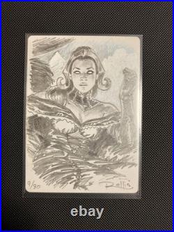 Mtg Death Authority Liliana Artist Foil Proof