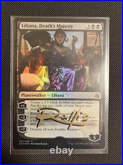 Mtg Death Authority Liliana Artist Foil Proof