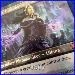 Mtg Dreadhorde General Liliana Borderless Mana Foil Version Fdn No. MM44