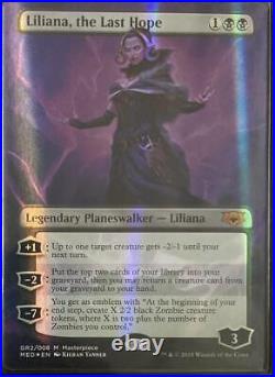 Mtg Foil English Hope Liliana Med Masterpiece