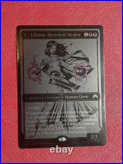 Mtg Heretical Healer Liliana/Rebellious Necromancer Liliana Sdcc 2015