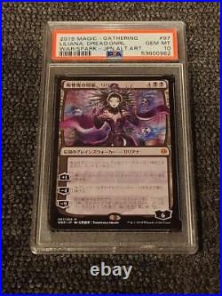 Mtg Liliana Amano Psa10 War Of The Spark Different Picture Non-Foil