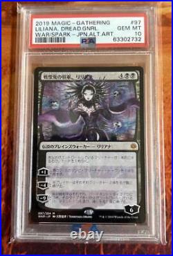 Mtg Liliana, Dreadhorde General / Amano Liliana Psa10