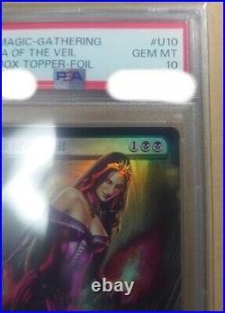 Mtg Liliana Of The Veil Extended Art Foil Psa10 USED