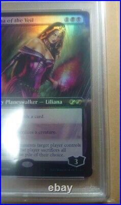 Mtg Liliana Of The Veil Extended Art Foil Psa10 USED