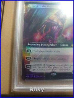 Mtg Liliana Of The Veil Extended Art Foil Psa10 USED