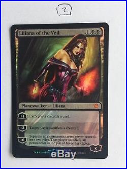 Mtg Magic the Gathering Innistrad Liliana of the Veil FOIL