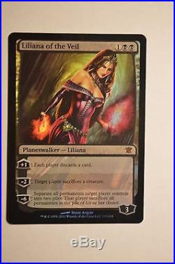 Mtg Magic the Gathering Innistrad Liliana of the Veil FOIL