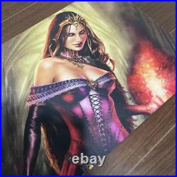 Mtg Playmat Liliana Of The Veil Autographed