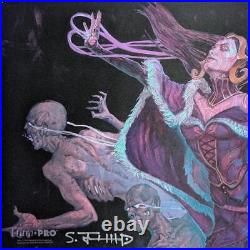 Mtg Wish Liliana Signed Playmat Ultrapro