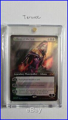 Mtg liliana of the veil foil box topper (Ultimate Masters) NM neverplayed