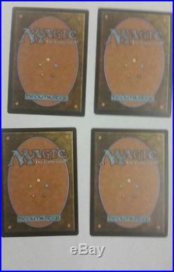 Mtg magic the gathering 4x x4 liliana death's majesty all foil 3 pack 1 promo