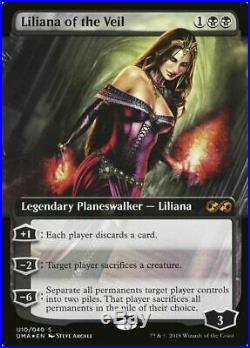 NEW! MTG Ultimate Masters, Liliana of the Veil, Mythic RARE, Box Topper FOIL