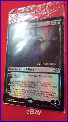 Sealed Foil Time Stamped Liliana, The Last Hope from Eldritch Moon MTG