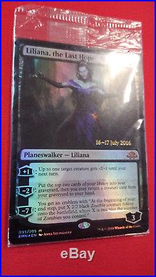 Sealed Foil Time Stamped Liliana, The Last Hope from Eldritch Moon MTG