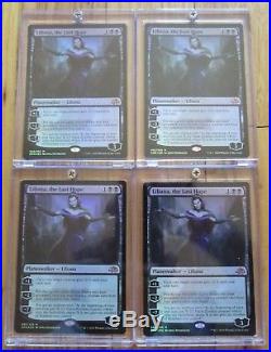 Set of 4x Liliana, the Last Hope Foil 93/205 Near Mint MTG Eldritch Moon