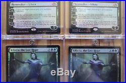 Set of 4x Liliana, the Last Hope Foil 93/205 Near Mint MTG Eldritch Moon