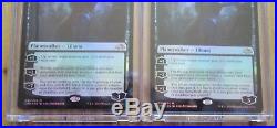 Set of 4x Liliana, the Last Hope Foil 93/205 Near Mint MTG Eldritch Moon