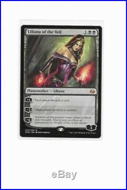 X2 Liliana of the Veil Modern Masters 2017 Mythic Planeswalker NM
