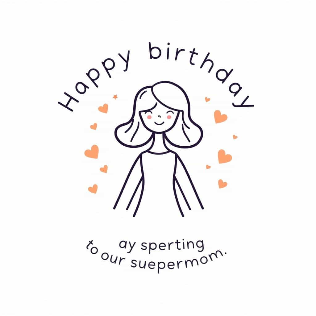 Happy Birthday To Our Supermom