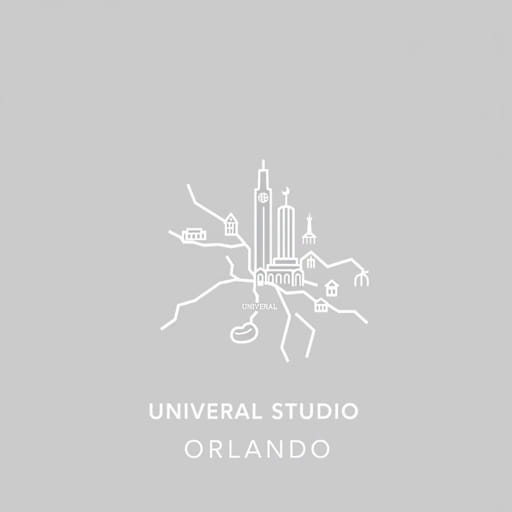 Universal Studios Orlando Map