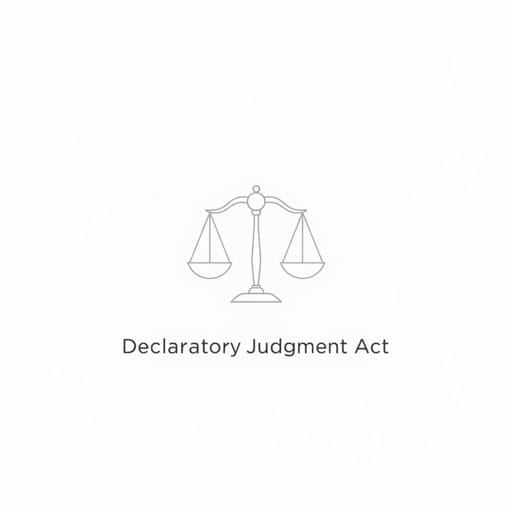 Us Declaratory Judgment Act