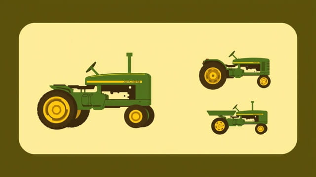 Vintage John Deere Tractors